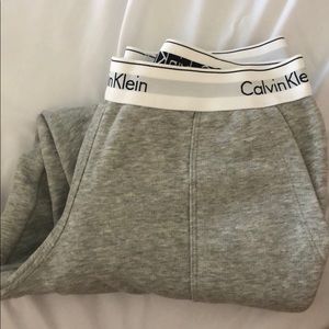 Calvin Klein grey joggers